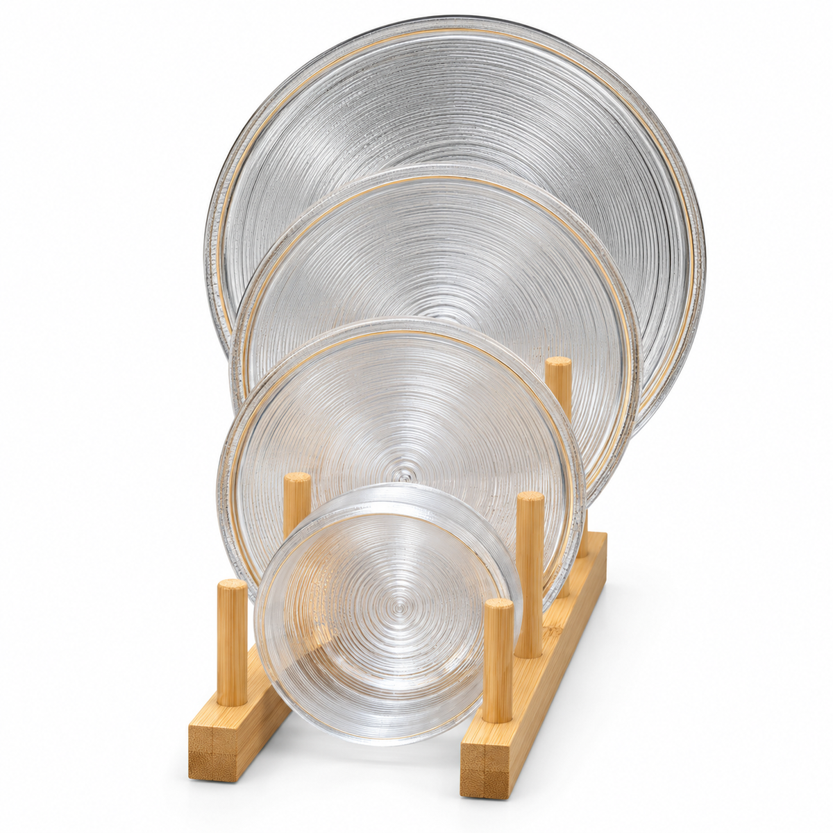 סט כלי אוכל 24 חלקים Monaco Crystal מבית Halotex – תמונה נוספת