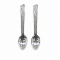 סט 6 כפות שולחן קטנות מנירוסטה מסדרת Lustre מבית El Haloon
